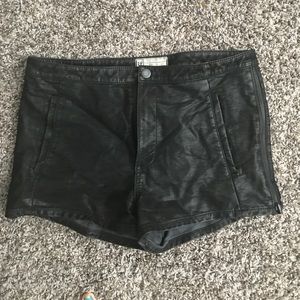 Free people waxed shorts